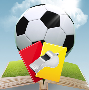 soccer referee clipart